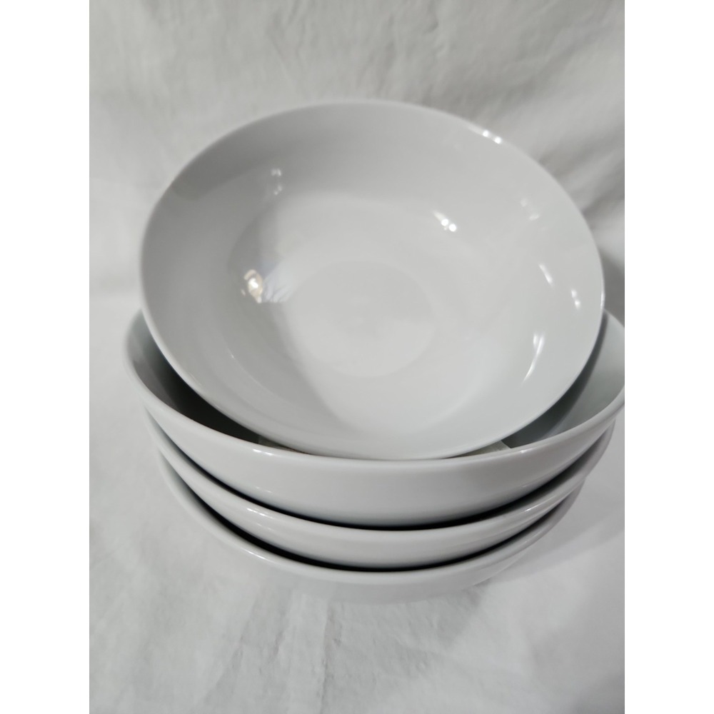 Pier 1 Imports Classic White Salad Bowls Set Of Four